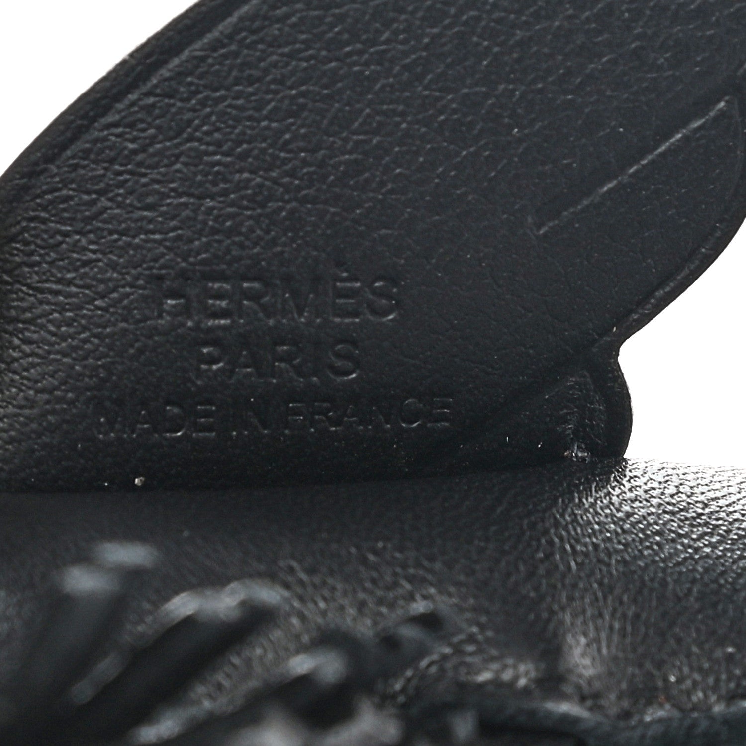 Hermes Milo Lambskin Grigri Rodeo Pegase Horse Bag Charm PM So Black 3 of 4
