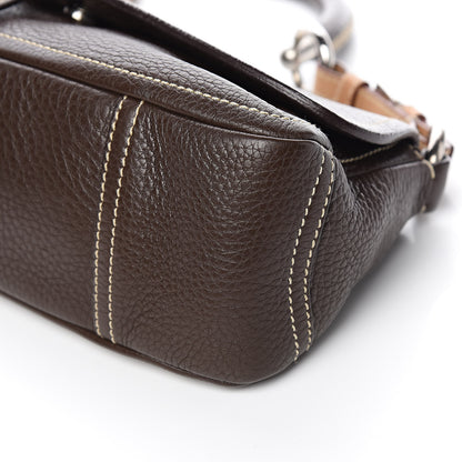 Prada Vitello Daino Shoulder Bag Caffe Naturale 9 of 10