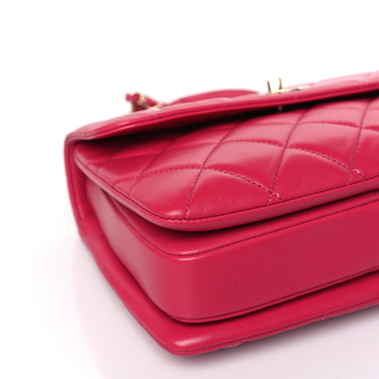 Chanel Lambskin Quilted Small Trendy CC Flap Dual Handle Bag Pink 8 of 9