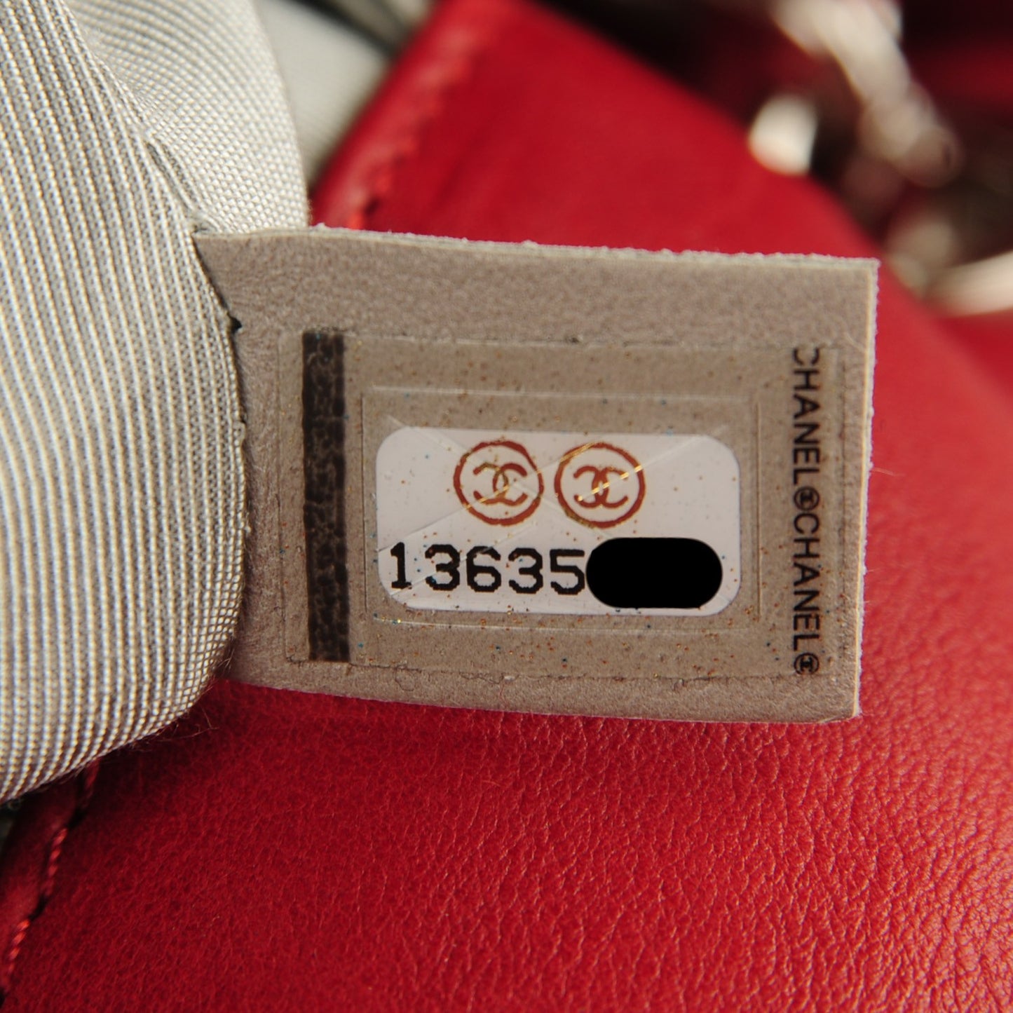 Calfskin On the Bund Accordion Flap Dark Red