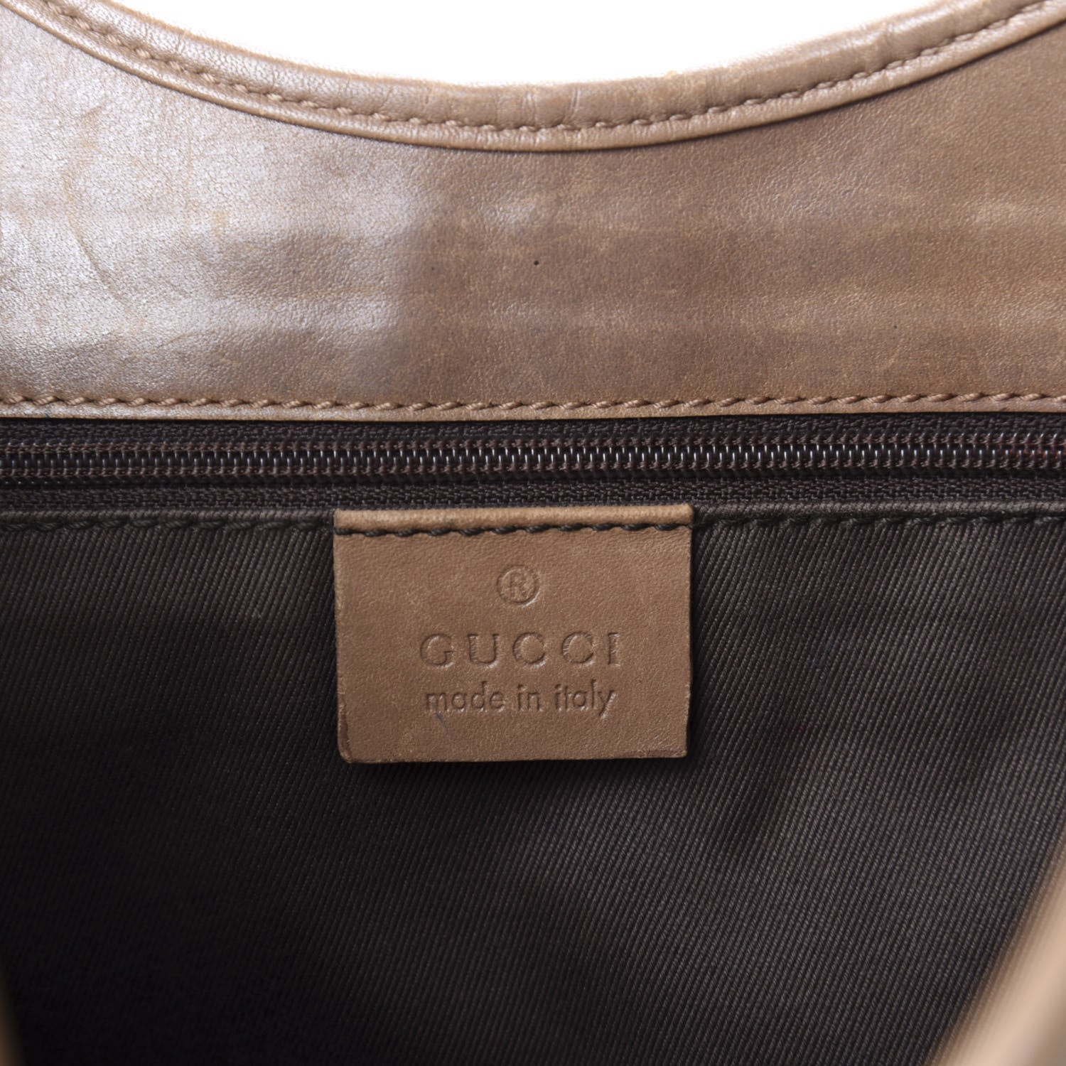 Gucci Monogram Small Bardot Bag Tan 10 of 12