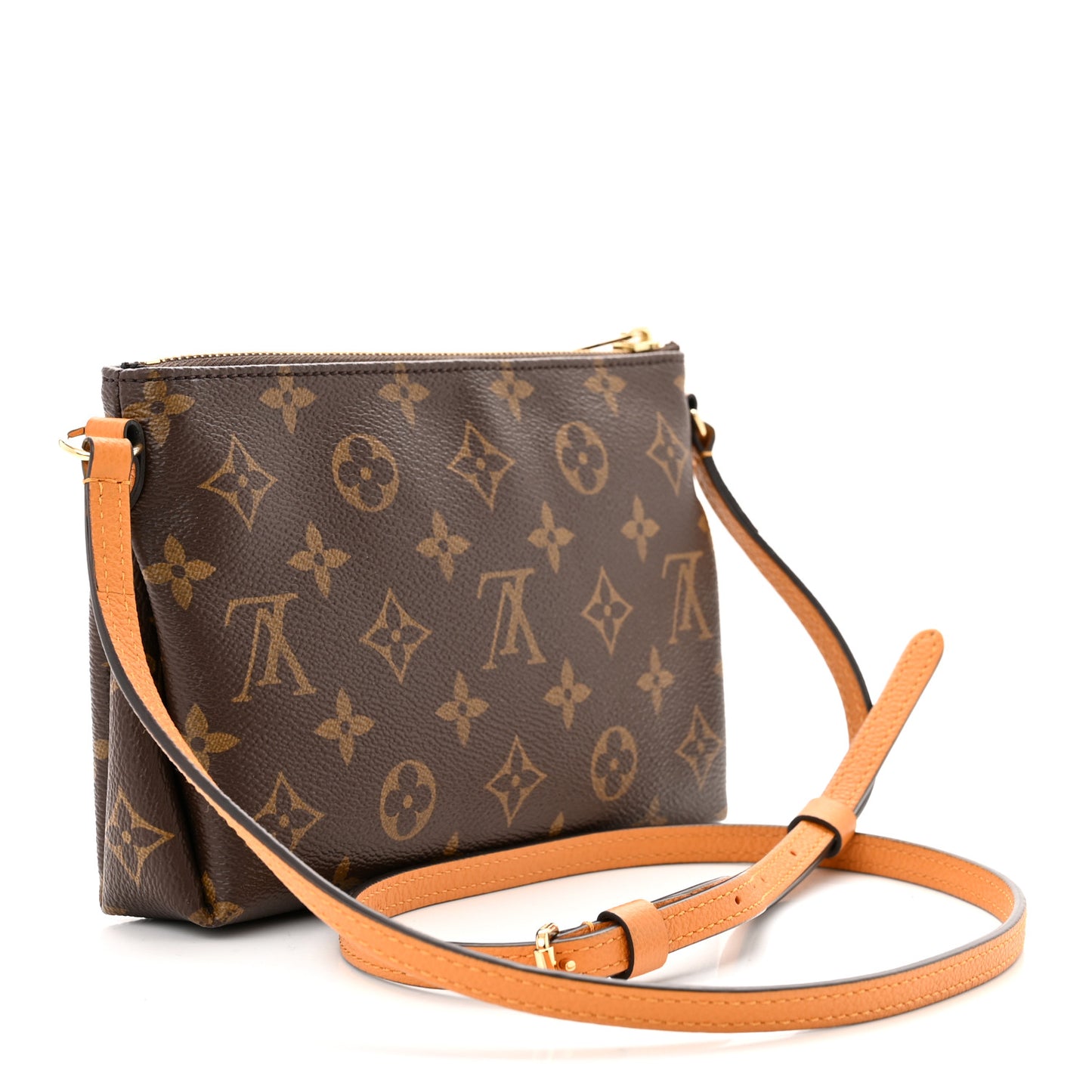 Monogram Pallas Clutch Saffron