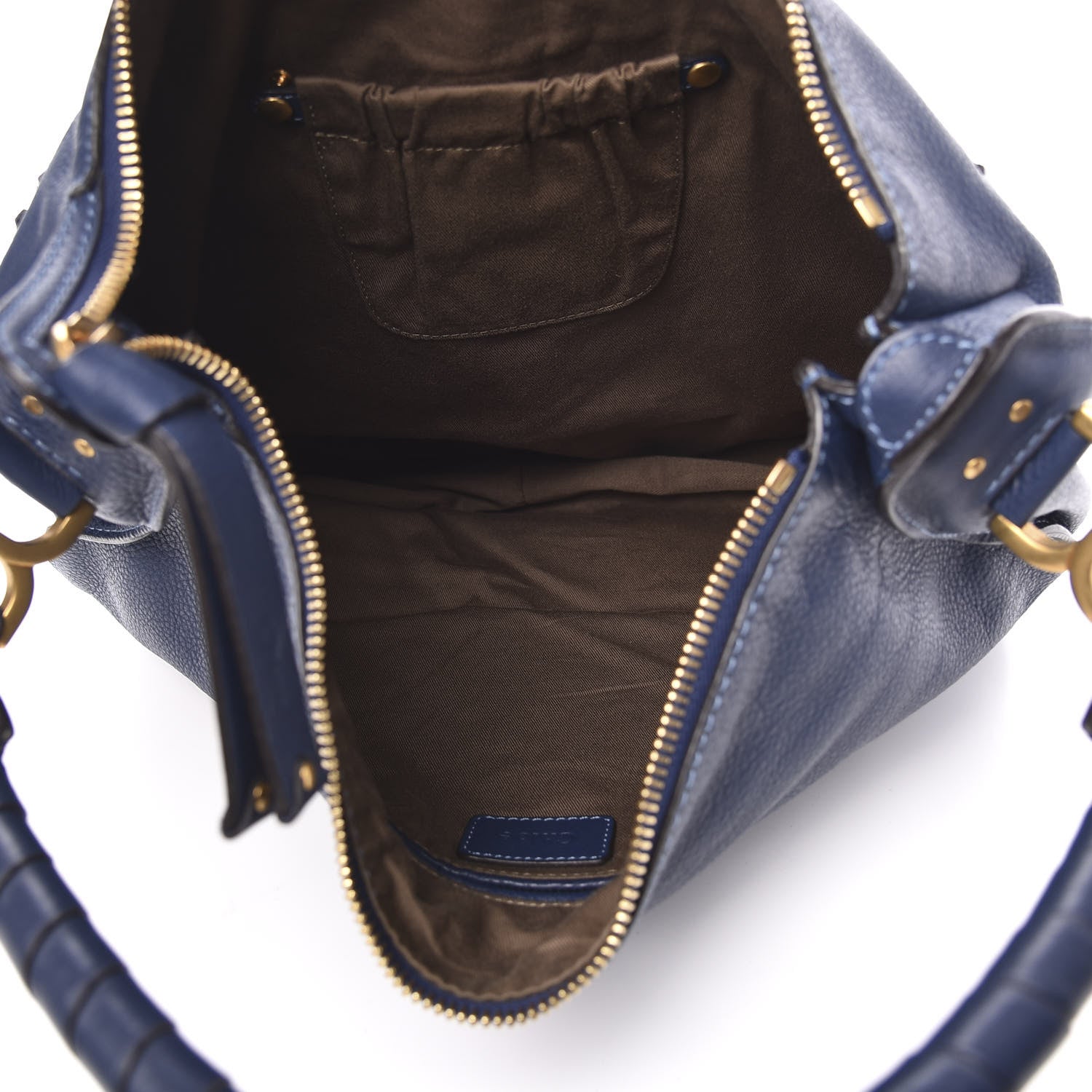 Chloe Calfskin Large Marcie Hobo Scuba Blue 4 of 9