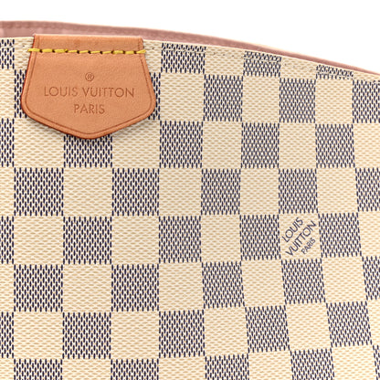 Louis Vuitton Damier Azur Graceful PM Rose Ballerine 7 of 16