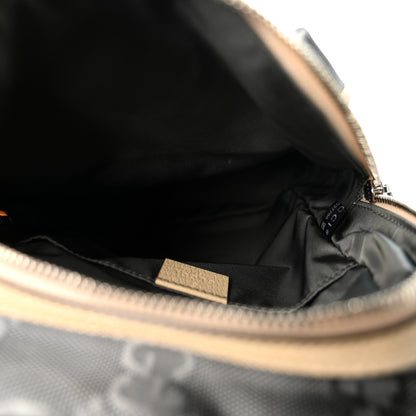 Gucci Econyl Nylon Monogram Off The Grid Sling Backpack Graphite Grey New Plaster 5 of 10