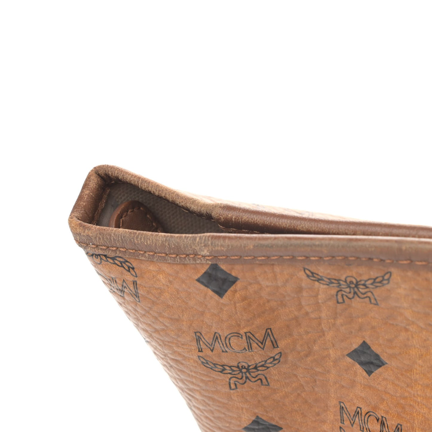 Visetos Dog Bone Shopper Tote Cognac
