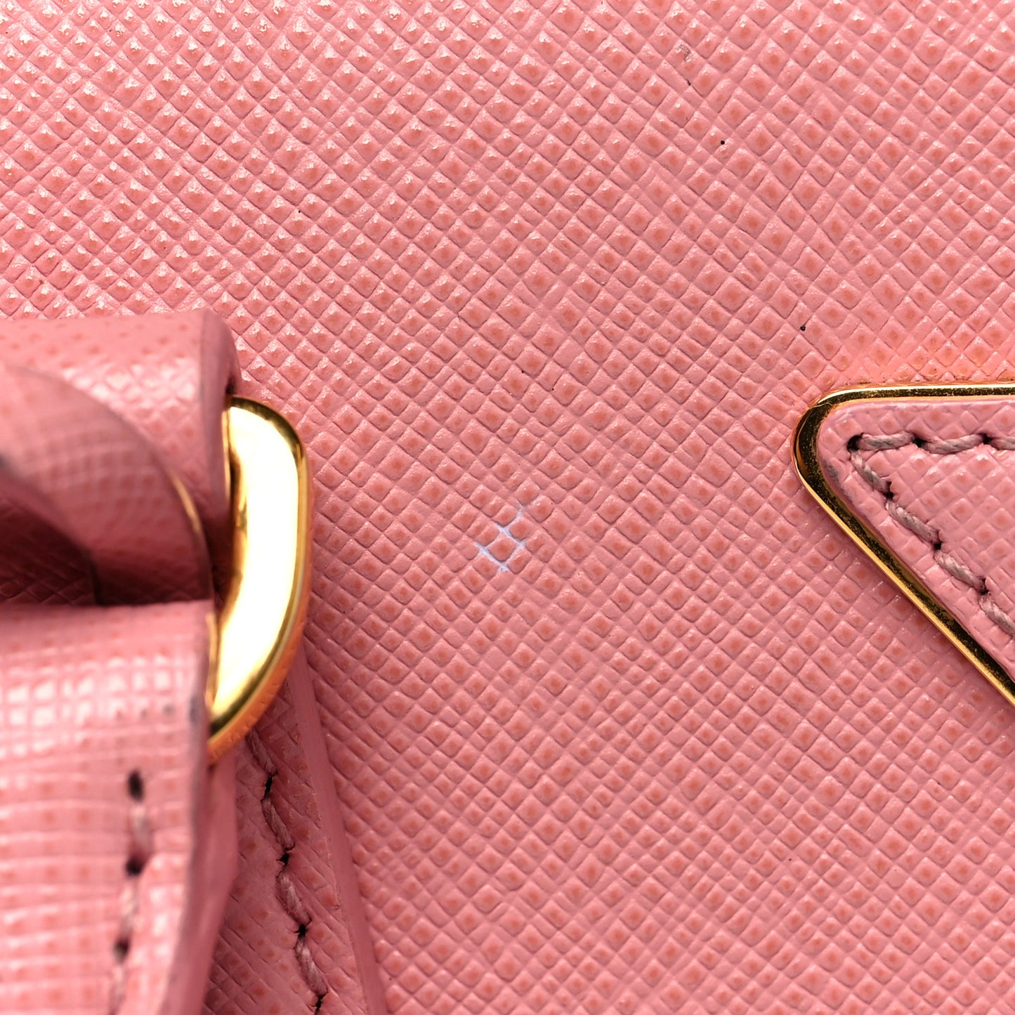 Saffiano Mini Galleria Double Zip Tote Petalo
