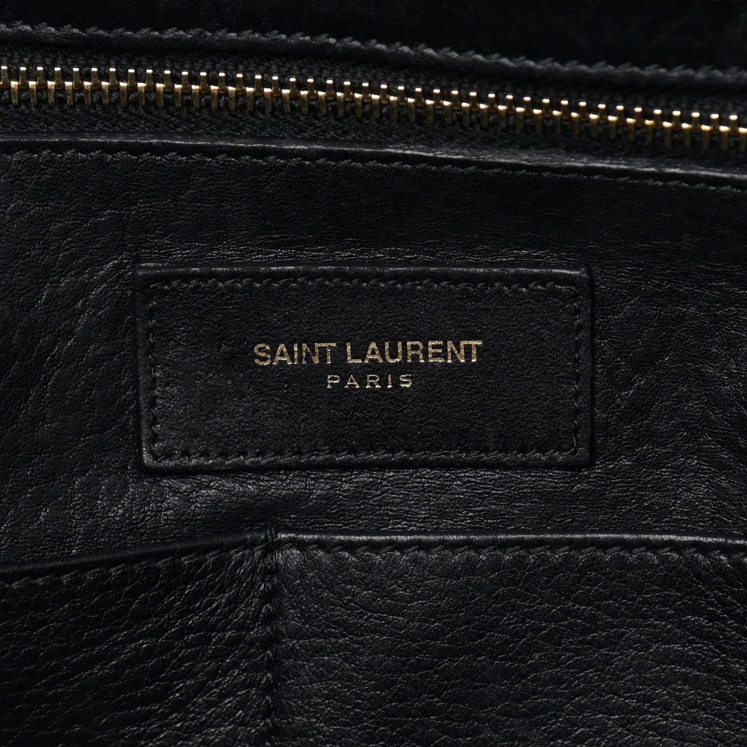 Saint Laurent Suede Small Classic Y Cabas Black 6 of 15