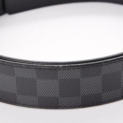 Louis Vuitton Damier Graphite 40mm LV Initiales Belt 110 44 9 of 11
