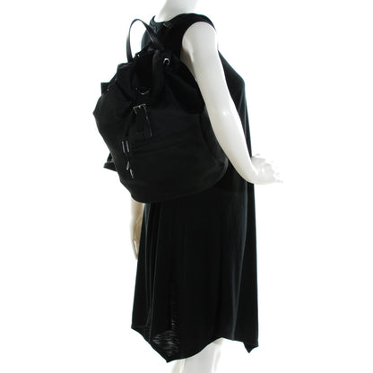 Prada Nylon Vela Medium Backpack Black 2 of 9