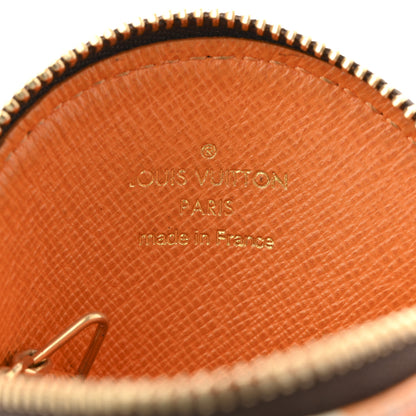 Louis Vuitton Monogram Groom Round Coin Purse 6 of 9