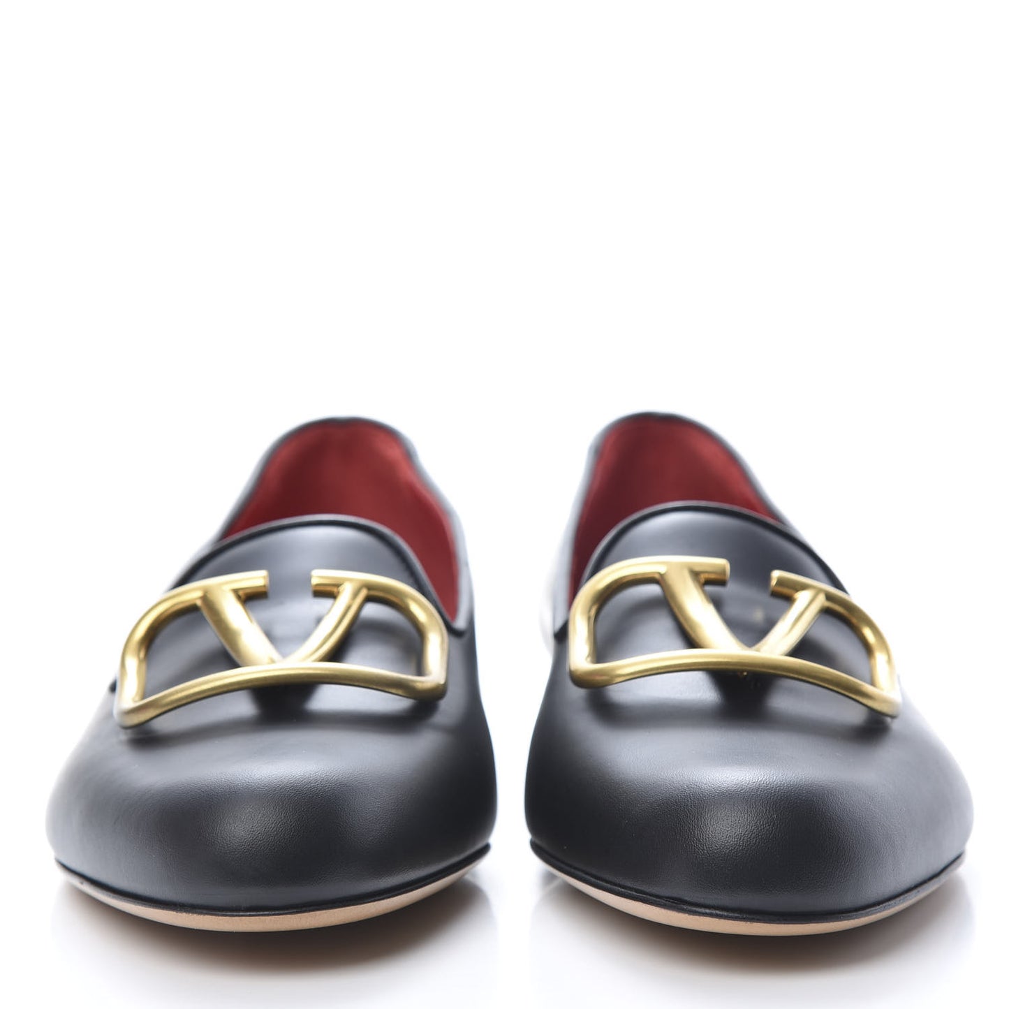 Nappa Vlogo Loafers 37 Black