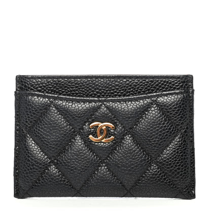 Chanel Caviar Quilted Card Holder Black 1 of 4
