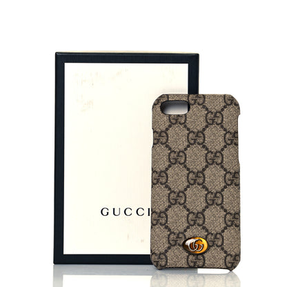 Gucci GG Supreme Monogram Ophidia iPhone 8 Case 11 of 12