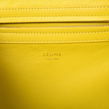 Celine Pony Hair Medium Phantom Luggage Citron 6 of 14
