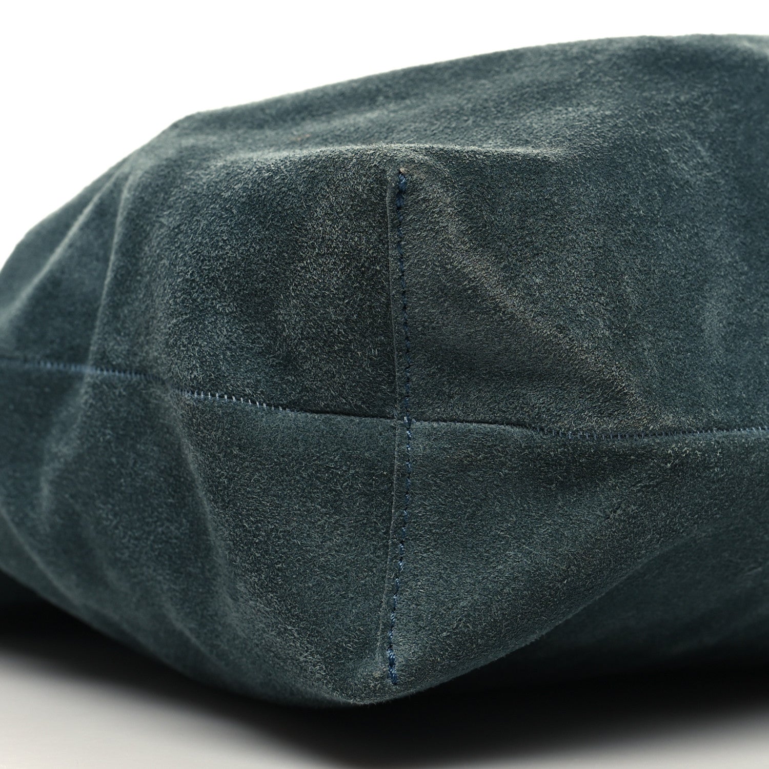 The Row Suede Bindle Two Bag Pale Teal 8 of 9