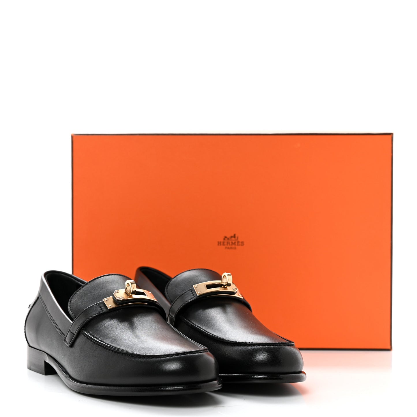 Calfskin Womens Destin Loafers 37 Black