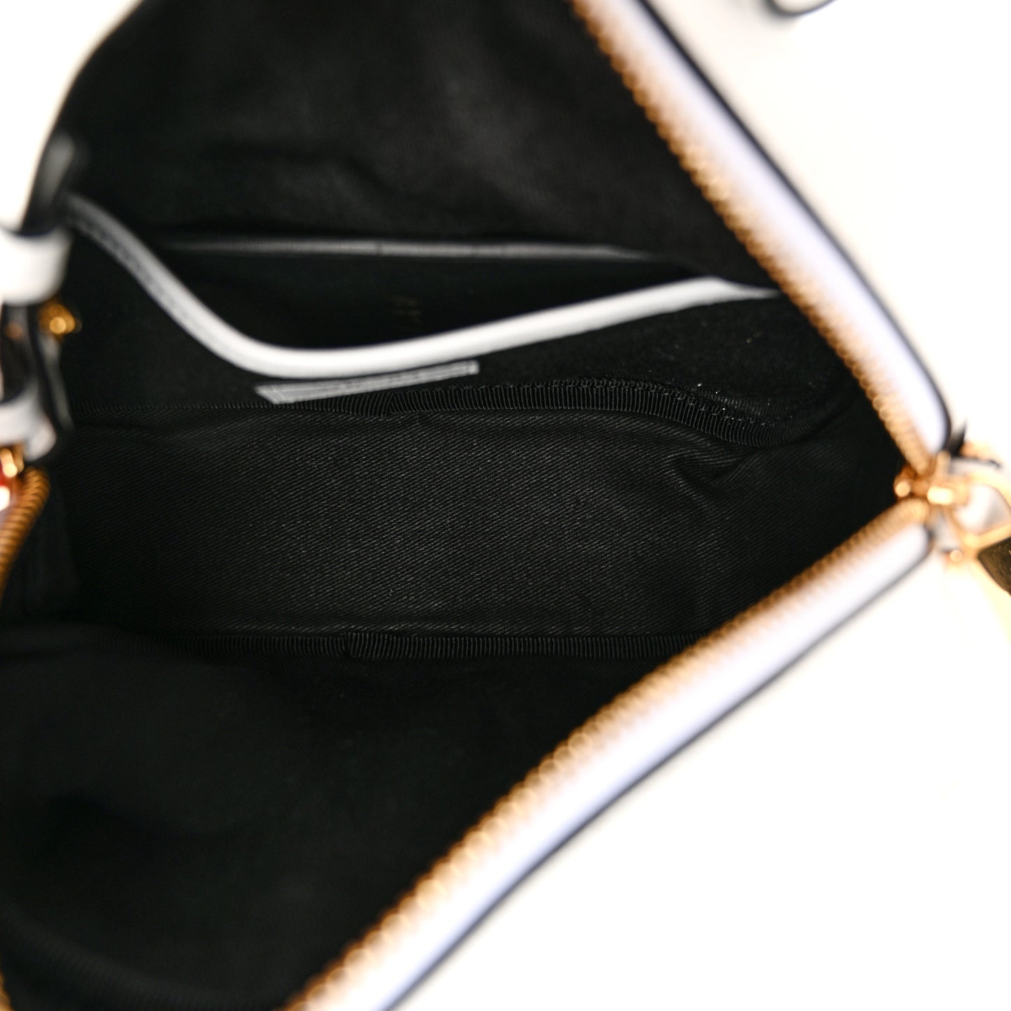Nappa Quilted Virtus Shoulder Bag White