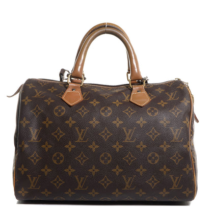 Louis Vuitton Monogram French Company Speedy 30 1 of 7