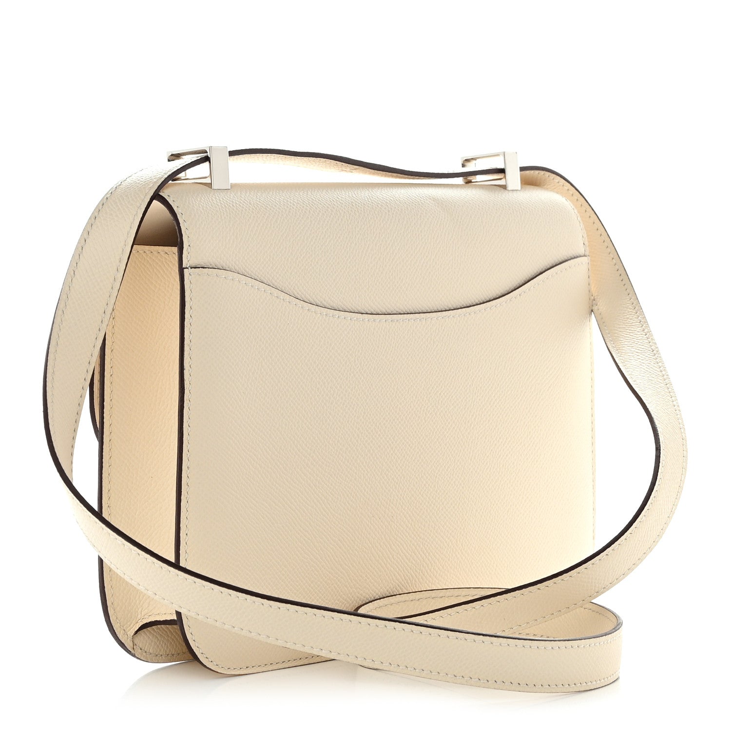 Hermes Epsom Enamel Constance 1-24 Nata Jaune Citron 4 of 13