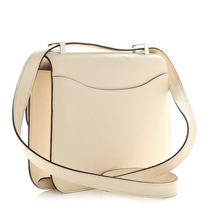 Hermes Epsom Enamel Constance 1-24 Nata Jaune Citron 4 of 13