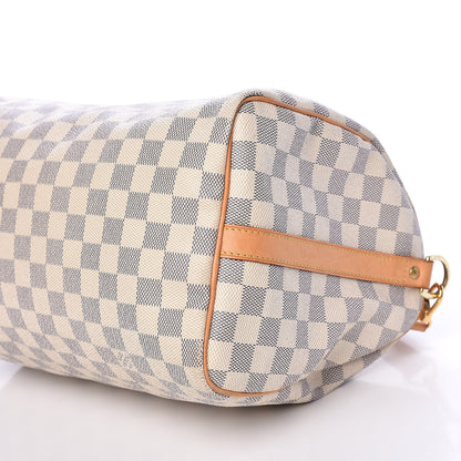 Louis Vuitton Damier Azur Speedy Bandouliere 30 10 of 17