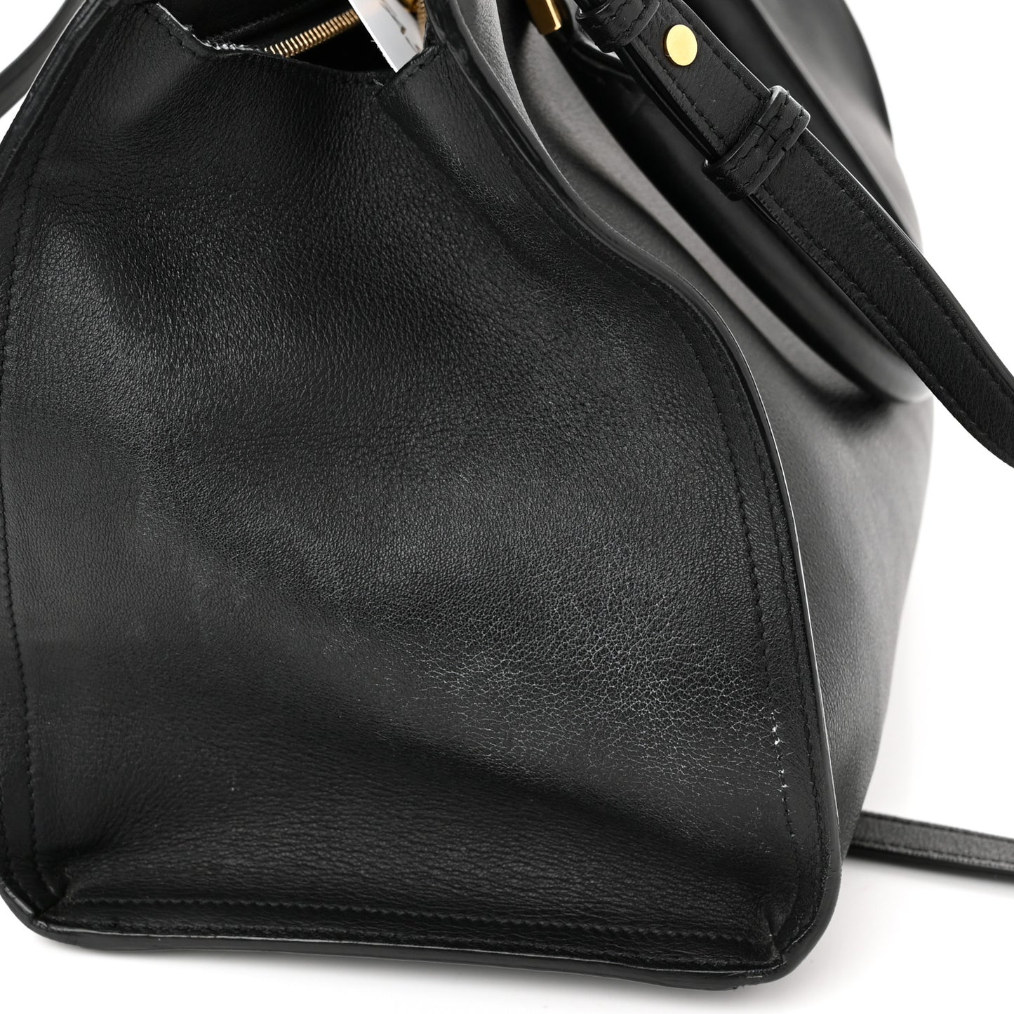 Calfskin Small Monogram Cabas Black