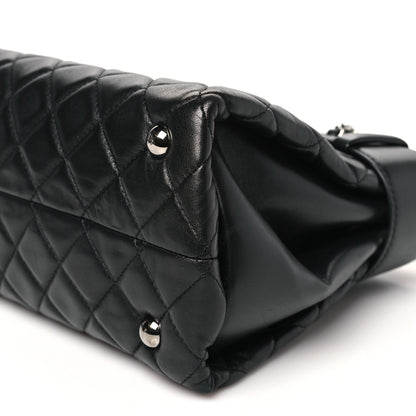 Chanel Lambskin Quilted Small Coco Loop Tote Black 10 of 10