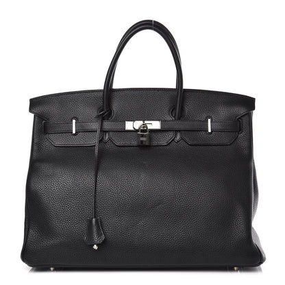 Hermes Togo Birkin 40 Black 1 of 34