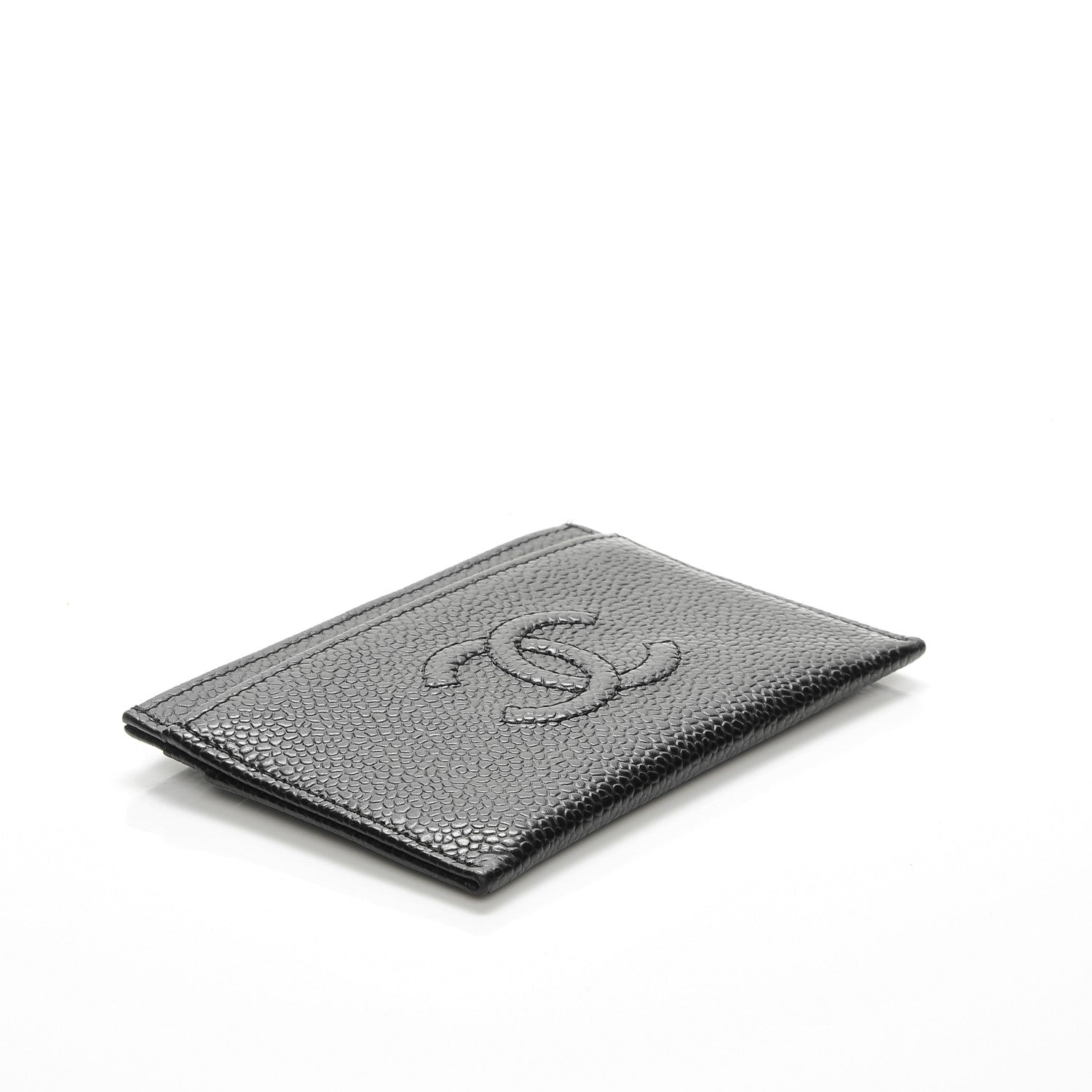 Chanel Caviar Timeless CC Card Holder Black 4 of 9
