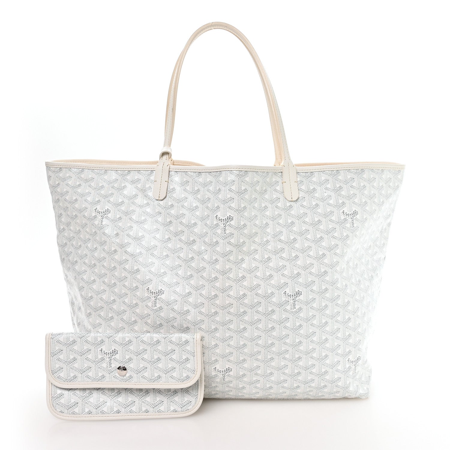 Goyard Goyardine Saint Louis GM White 3 of 11