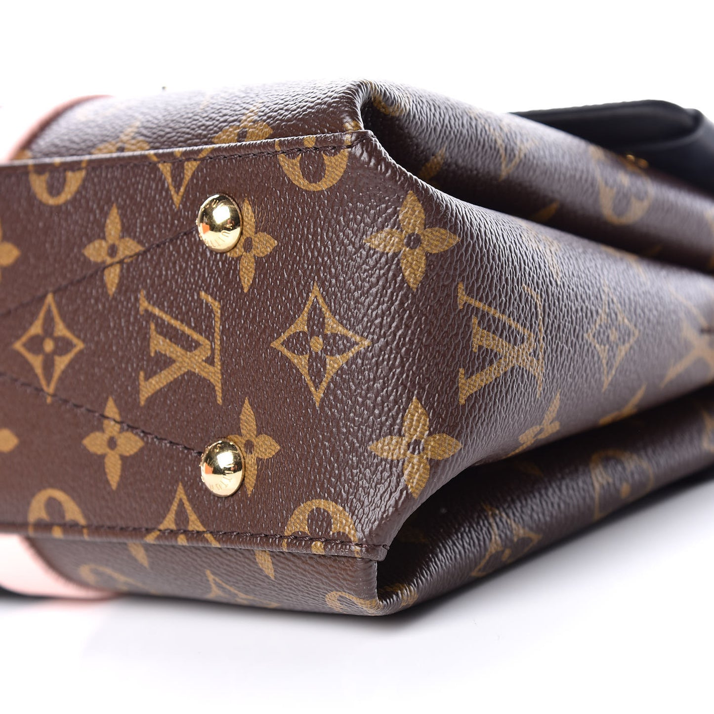 Monogram Georges BB Black Rose Poudre