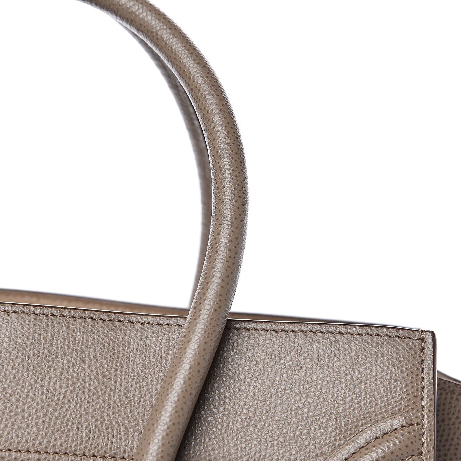 Celine Grained Calfskin Medium Phantom Luggage Taupe 12 of 16