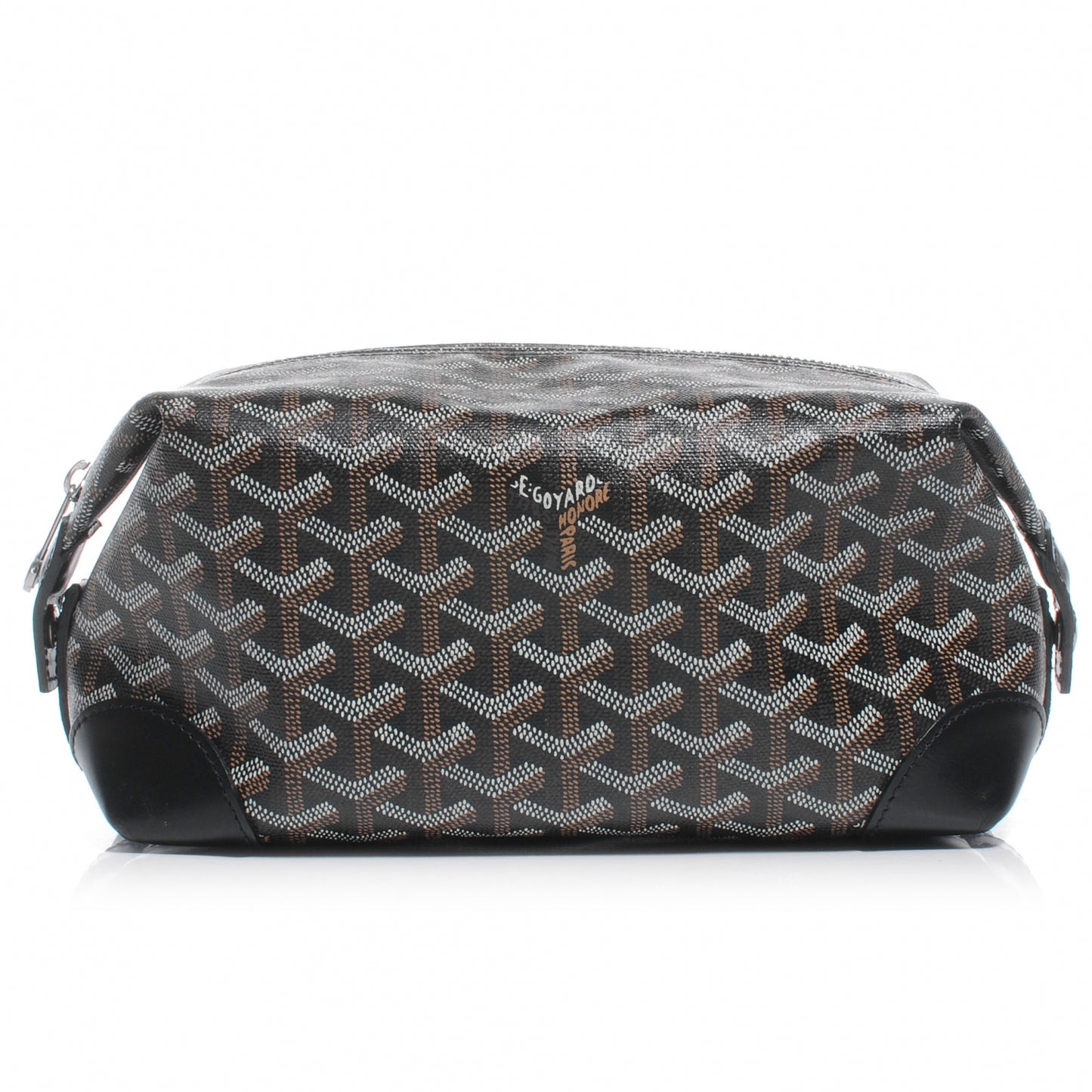 Goyardine Boeing 25 Trousse de Toilette Black
