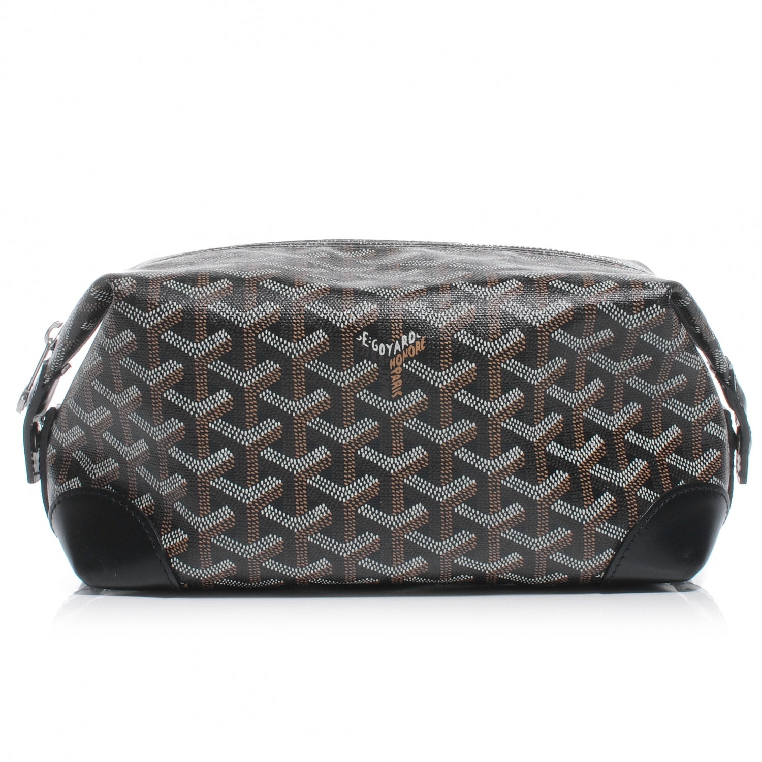Goyard Goyardine Boeing 25 Trousse de Toilette Black 1 of 6