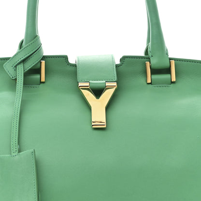 Saint Laurent Calfskin Medium Classic Y Cabas Green 7 of 13