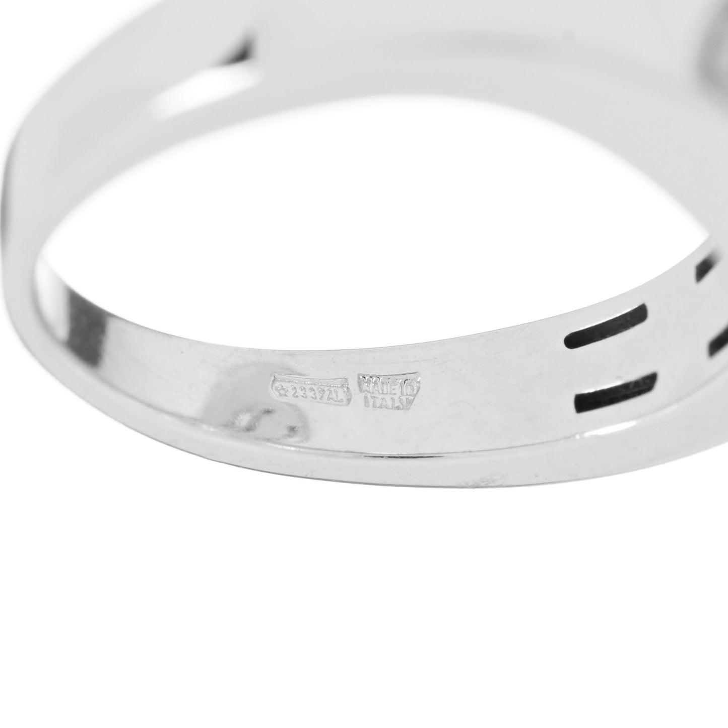 18K White Gold Cicladi Ring 50 5.25