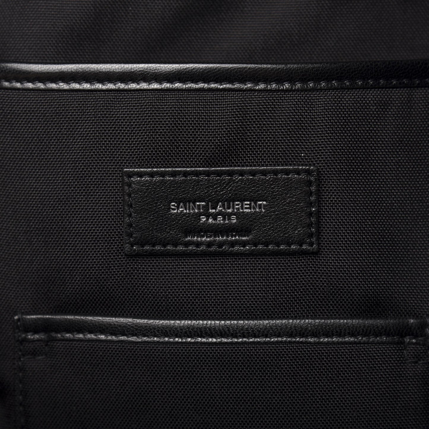 Wool Tartan City Backpack Red Black