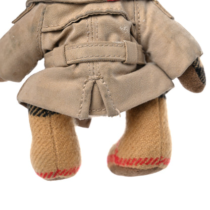 Burberry Thomas Check Trench Teddy Bear Keychain Charm Camel 5 of 6