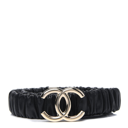 Chanel Calfskin CC Belt 75 30 Black 1 of 3
