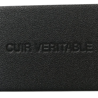 Chanel Calfskin CC Chain Belt 85 34 Black 7 of 8