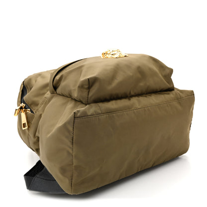 Versace Nylon Palazzo Medusa Backpack Green 3 of 9