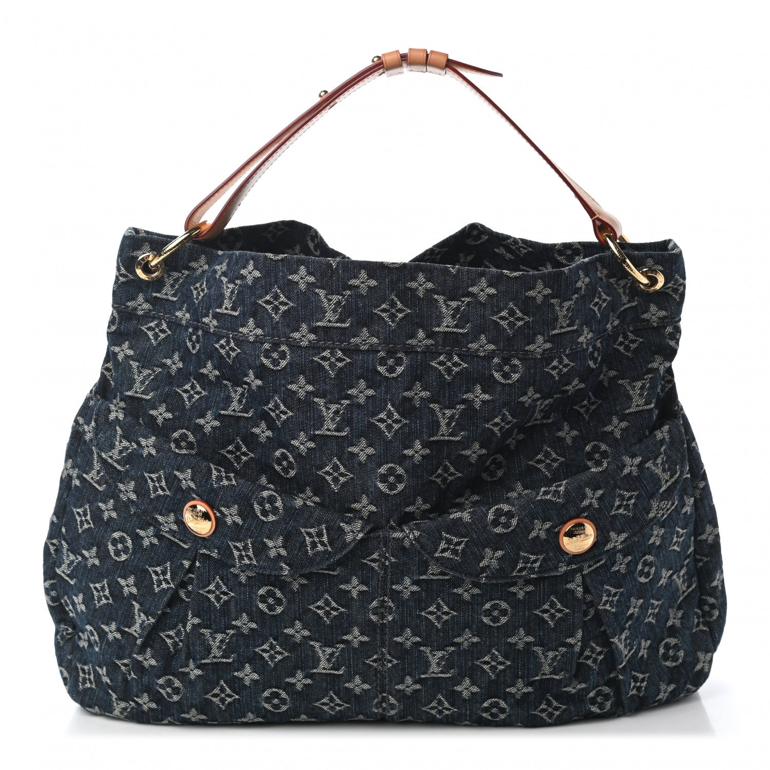 Louis Vuitton Denim Daily GM Gris Blue 1 of 9