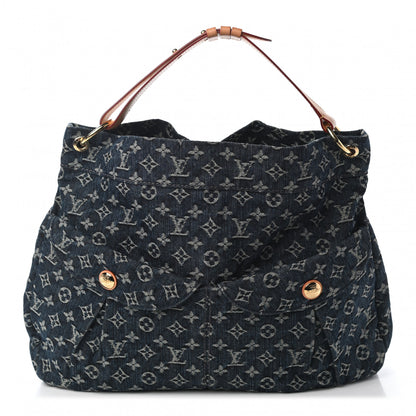 Louis Vuitton Denim Daily GM Gris Blue 1 of 9