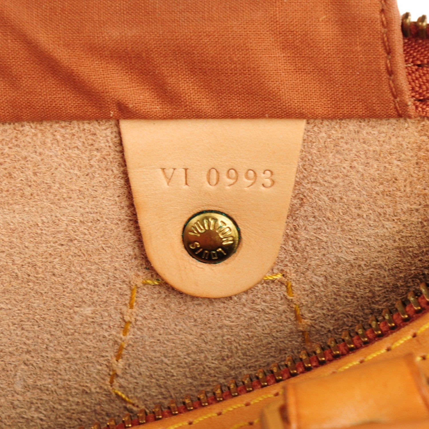 Louis Vuitton Vachetta Speedy 30 7 of 9