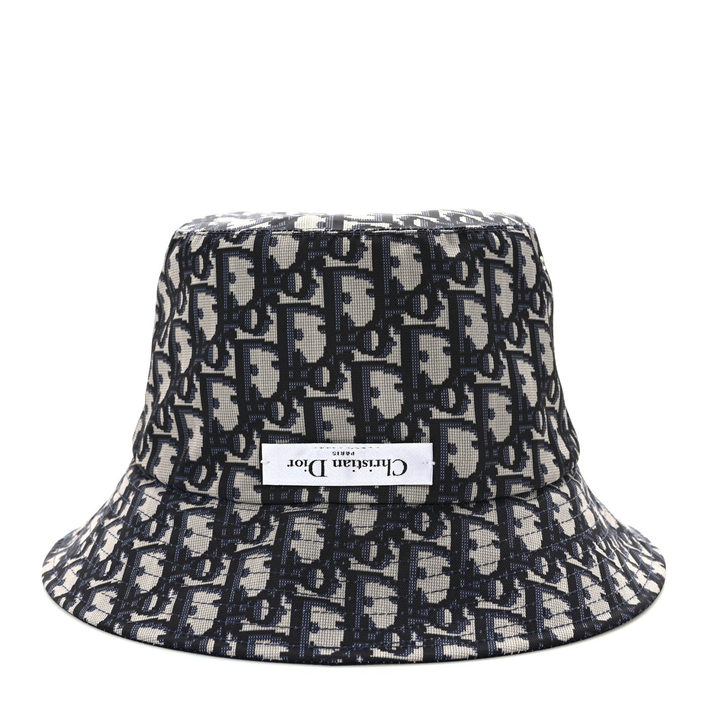 Oblique Reversible Teddy-D Brim Bucket Hat 57 Blue