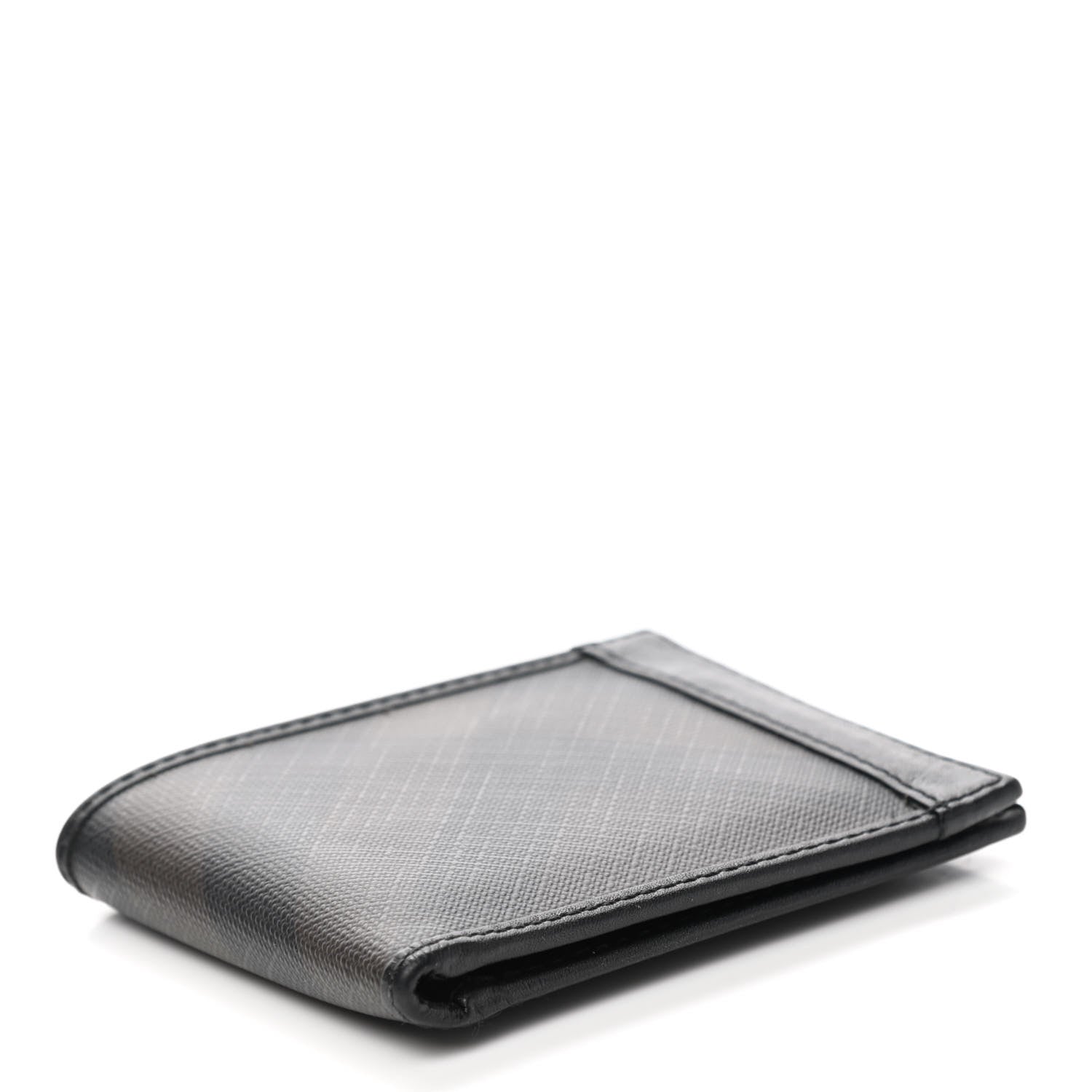 Burberry Smoked Check Hipfold Bi-Fold Wallet Charcoal 3 of 8