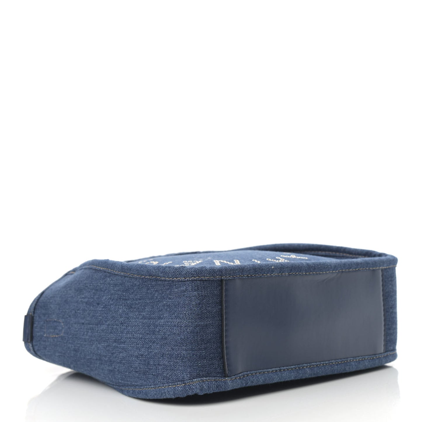 Eco Alter Denim Perforated Logo Mini Crossbody Orion Blue