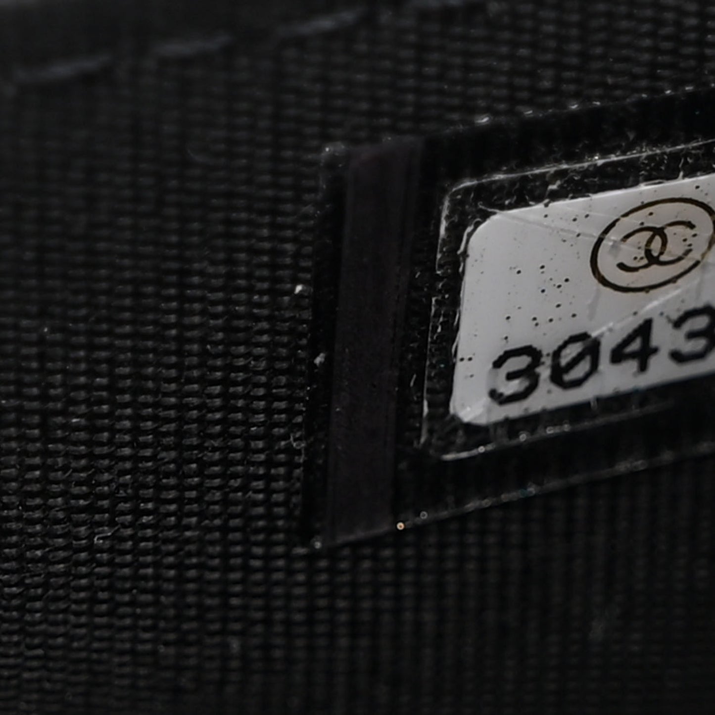 Lambskin Quilted Trendy CC Wallet On Chain WOC Black