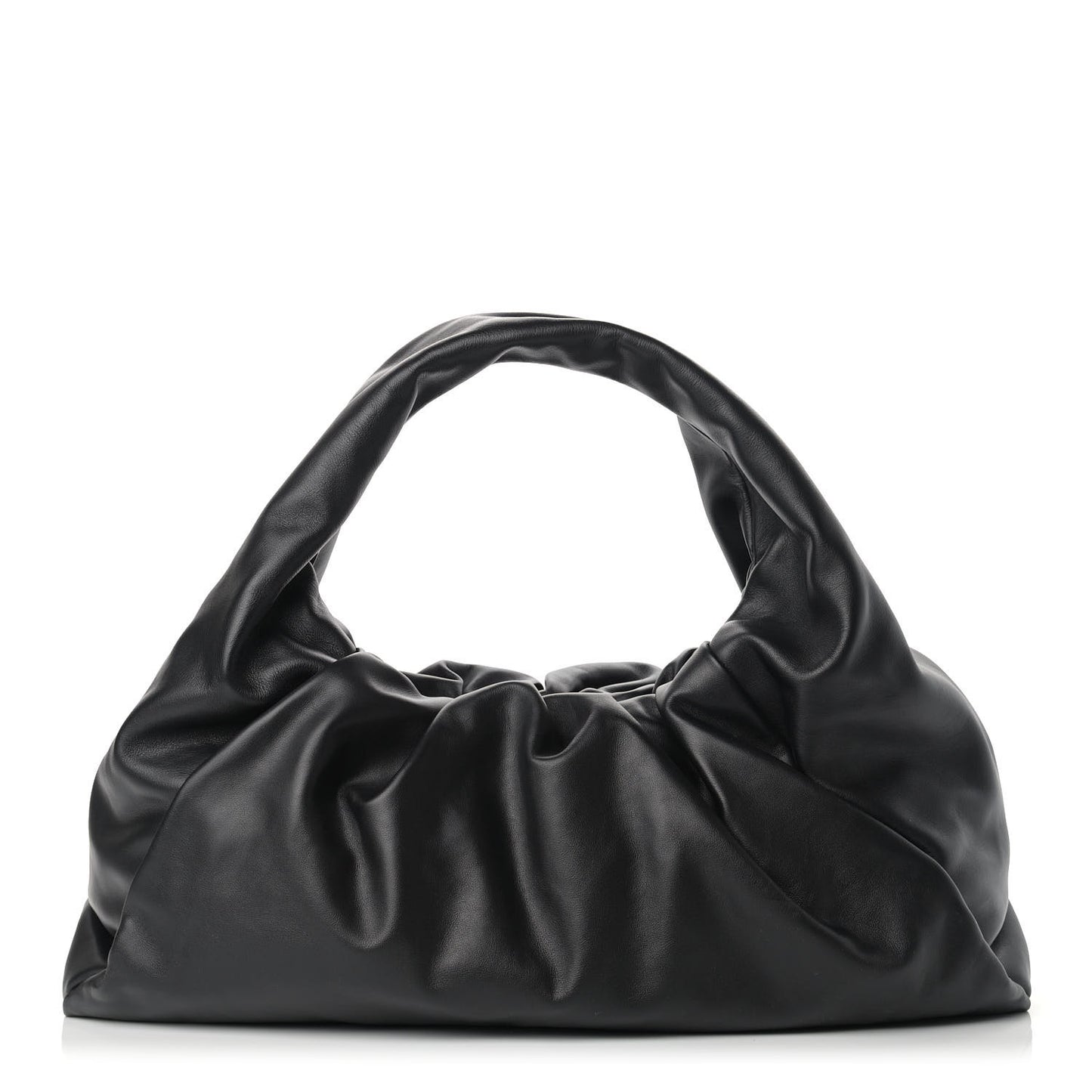 Smooth Butter Calfskin Small The Shoulder Pouch Black